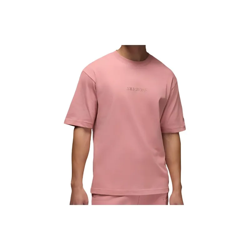 Jordan T Shirts Men Pink-2
