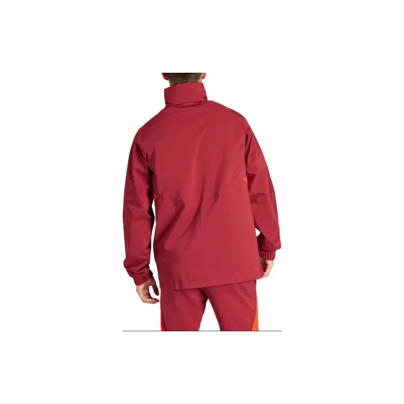 Adidas 2023-24 Manchester United Adidas Rain Jacket Jackets Coats Unisex Red-3