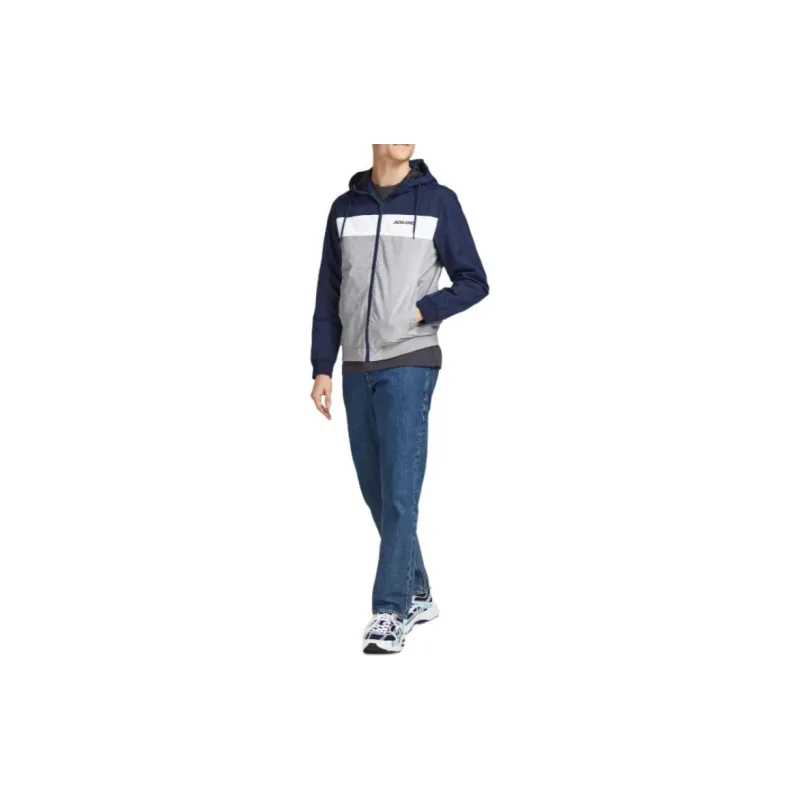 JACK JONES· Jackets Coats Men's Marine Blue-2