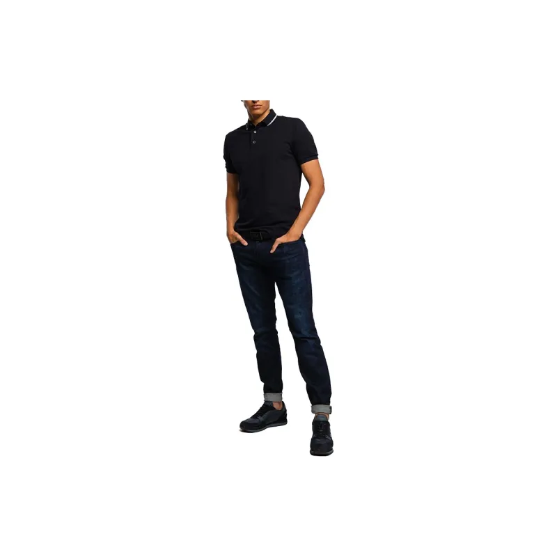EMPORIO ARMANI Polo Shirts Men Navy-1