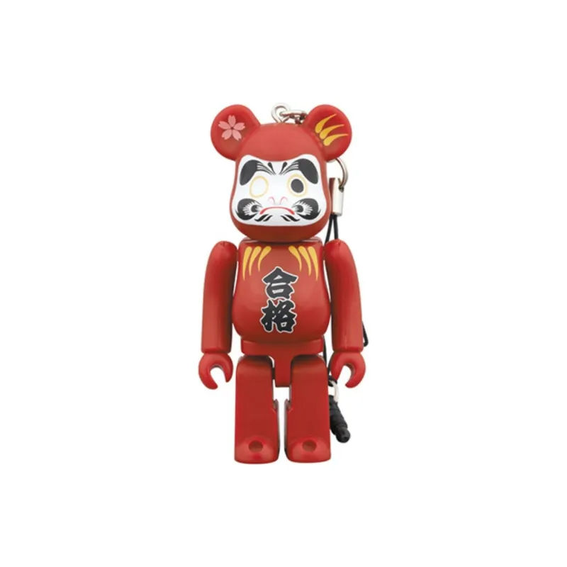 BE@RBRICK Dharma Collection Qualified Wish Red/White Matte Edition Hang Tag Box 100%-0