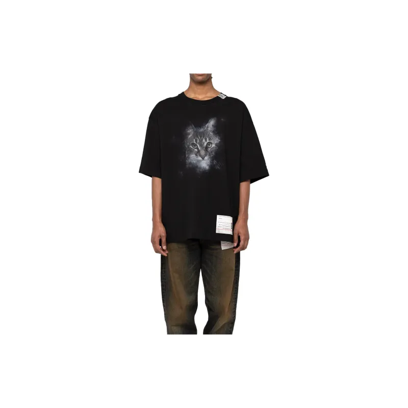 Maison Mihara Yasuhiro Cat Printed Tee-2