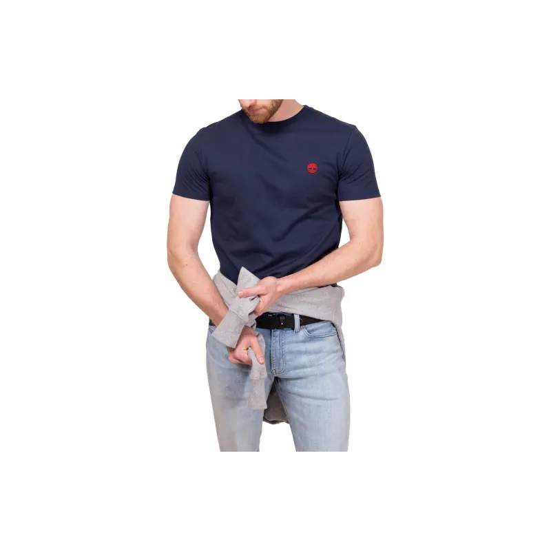Timberland Regular T-Shirt Men's Marine Blue-2