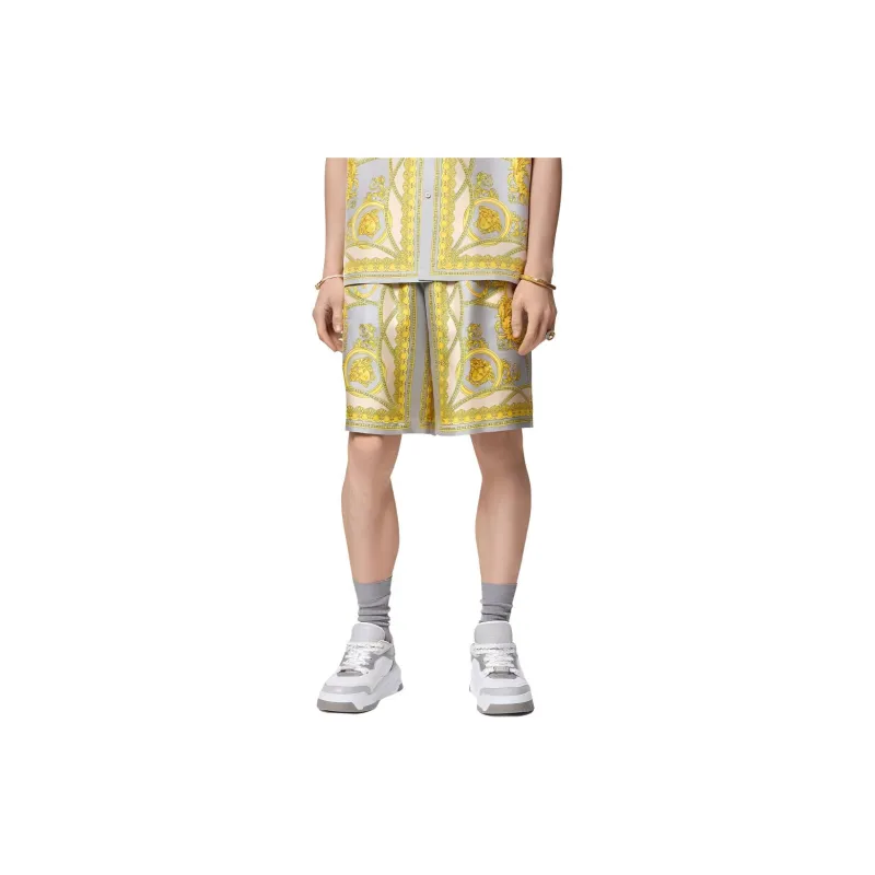 VERSACE La Coupe Des Dieux Straight Leg Shorts-2