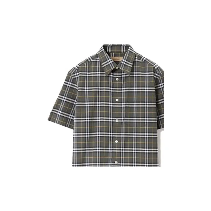Burberry SS23 Shirt Men's Green-3