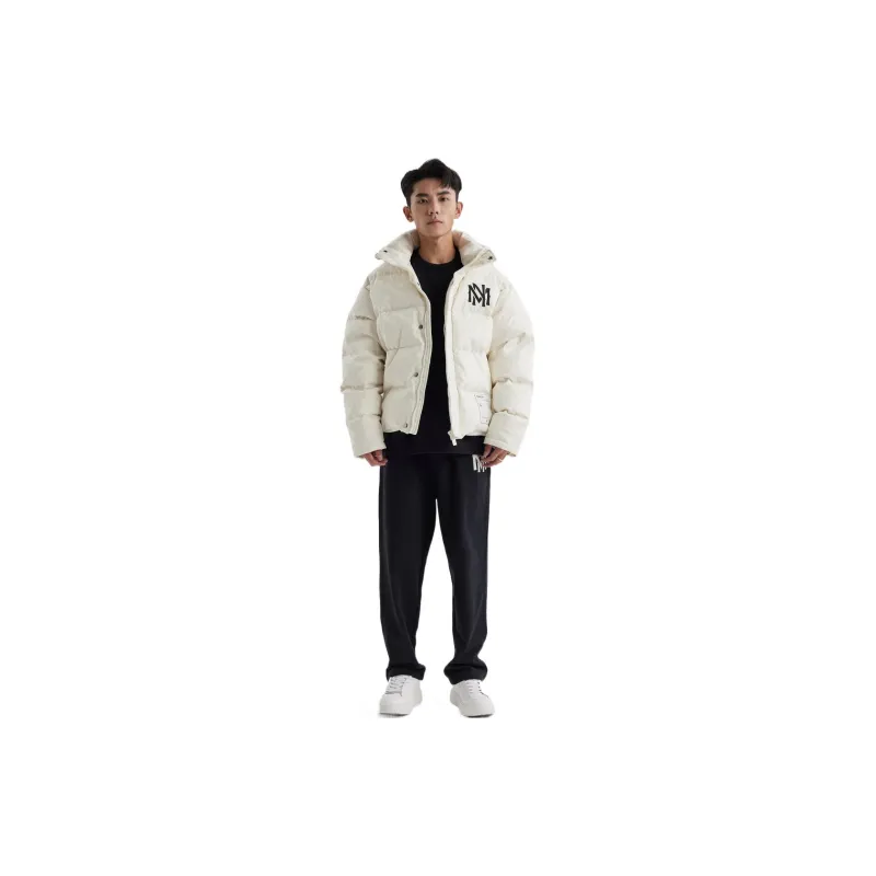Mitchell & Ness Down Jacket Men's White-3