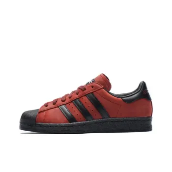 Superstar Adidas Originals 82 'Maroon Black'