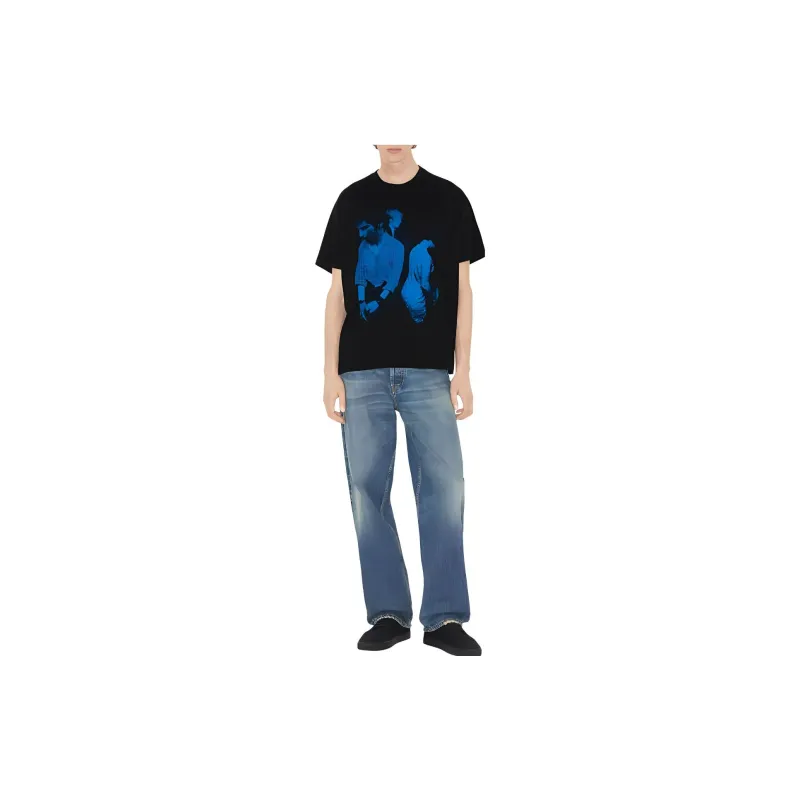 Burberry T Shirts Men Black-7