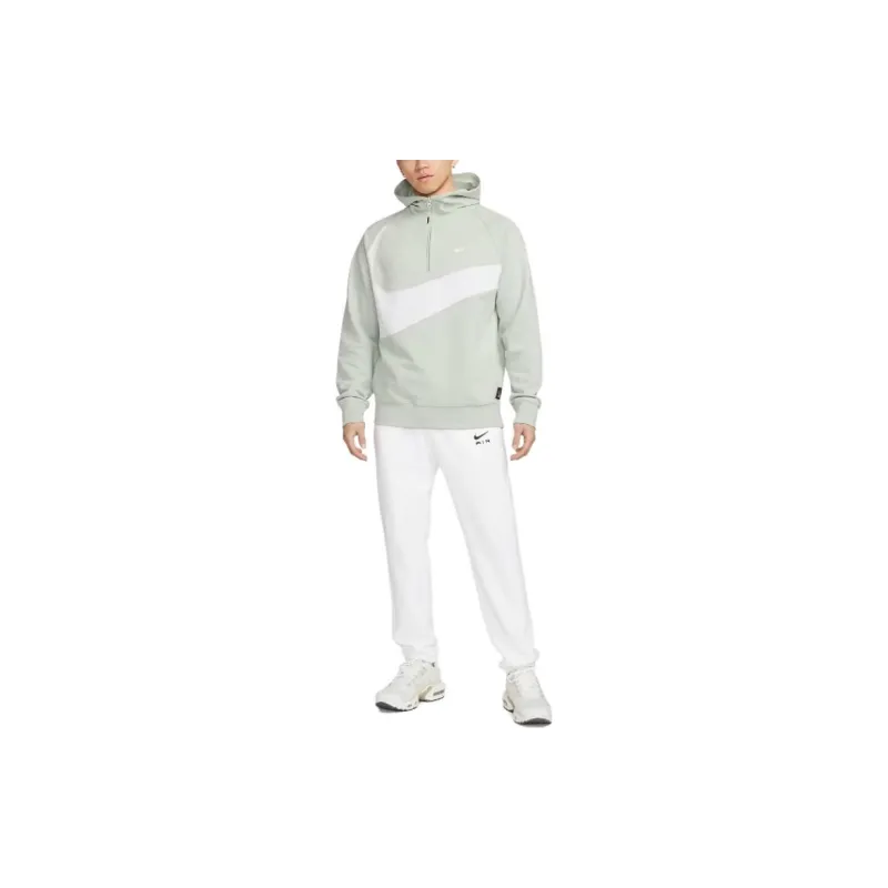 Nike Sportswear Big Swoosh Half Zip Hoodie Asia Sizing-2