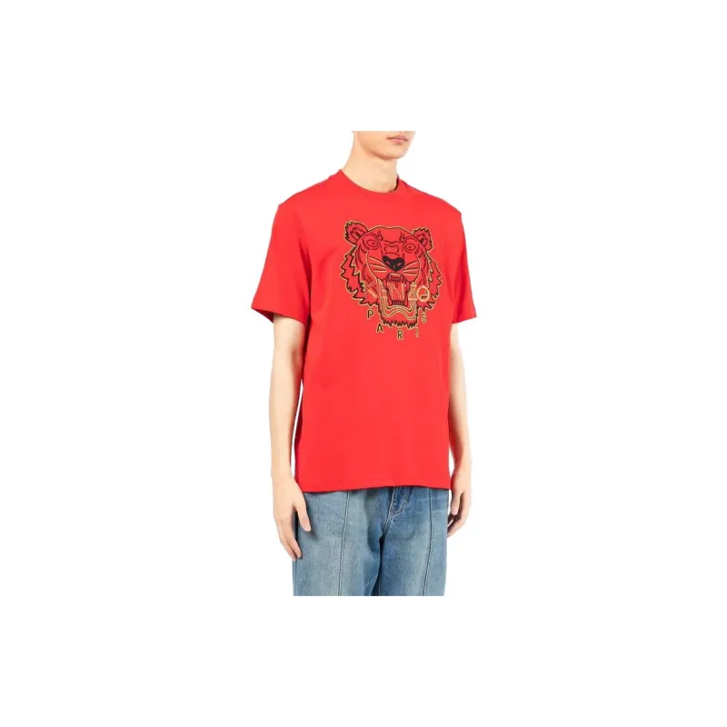 KENZO T Shirts Men Red-3