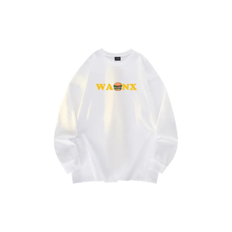 WANX Long Sleeved T Shirts Unisex-3