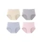 C Set-Classic Solid Color-Pink+Gray+Blue+Skin (4 Pack)