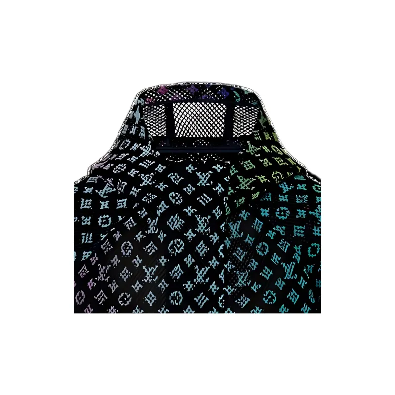 LOUIS VUITTON Gradient Monogram Mesh Blouson-5