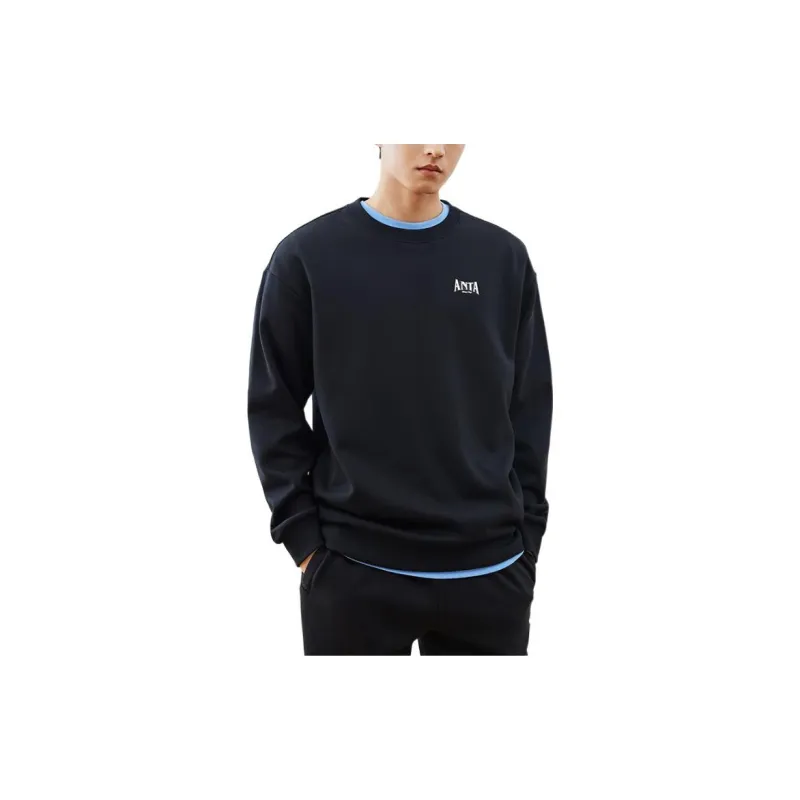 Anta Sweatshirt Unisex Basic Black-2