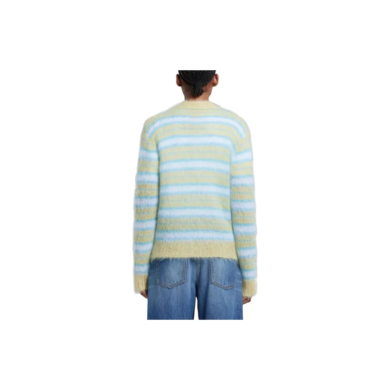 MARNI Striped Cardigan-2