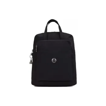 Kipling Nylon Laptop Bag Backpack Unisex Endless Black