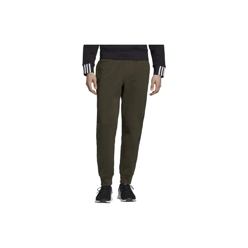 Adidas Casual Pants Men Olive Green-4