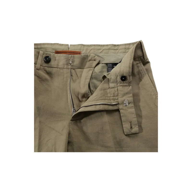 Zegna SS24 Casual Pants Men's Olive Green-5