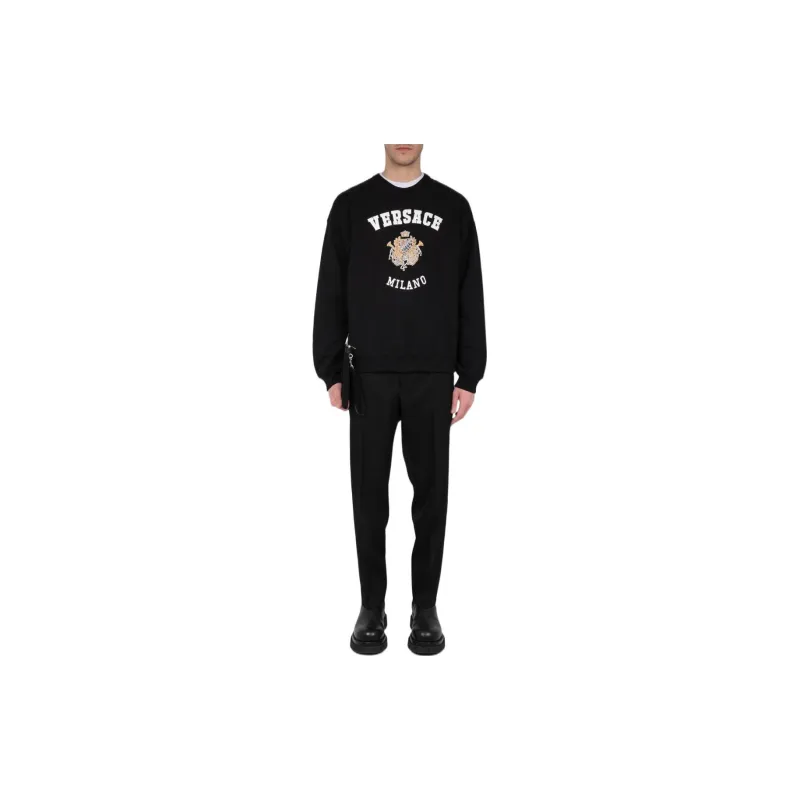 VERSACE Logo Crewneck-2