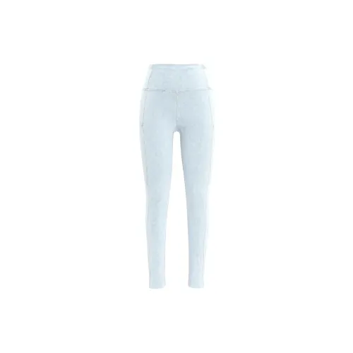 Lululemon Fast And Free Casual Pants Women's Sand White/Blue Mist