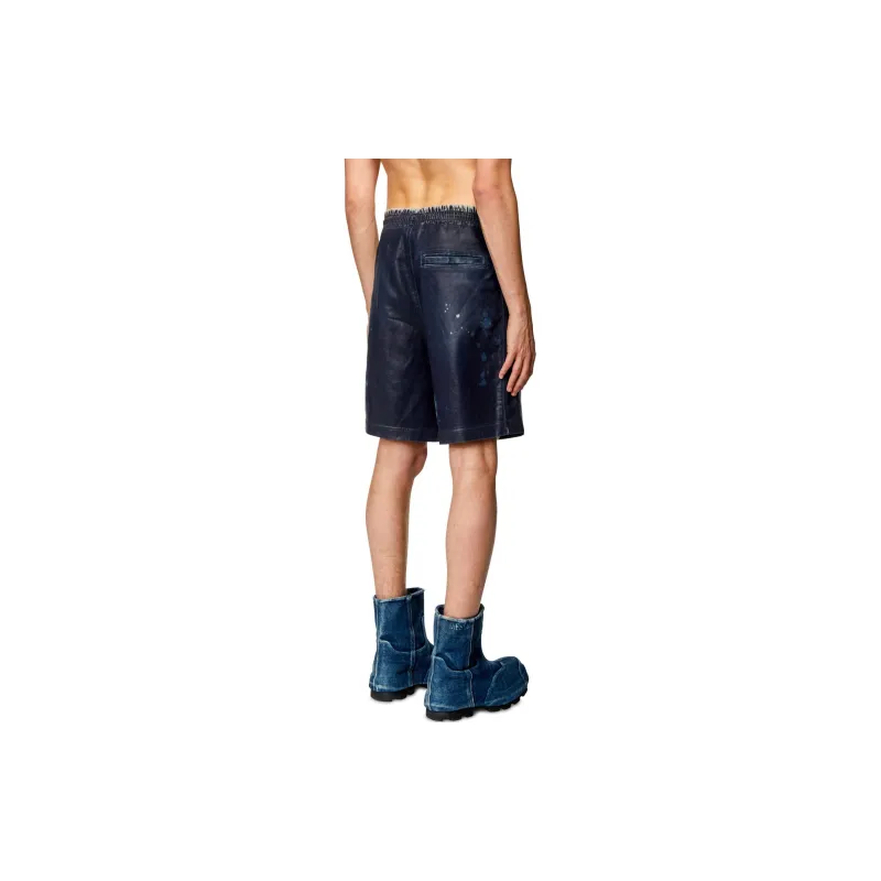 DIESEL Denim Shorts Men's Dark Blue-3