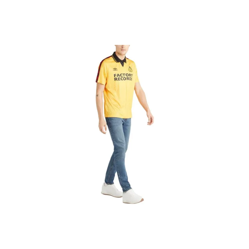Umbro SS24 Factory Records Home Jersey Soccer Jerseys Men's Yellow-2