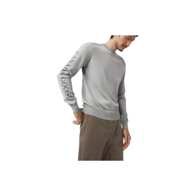 Canada Goose Sweaters Men Heather Gray-3