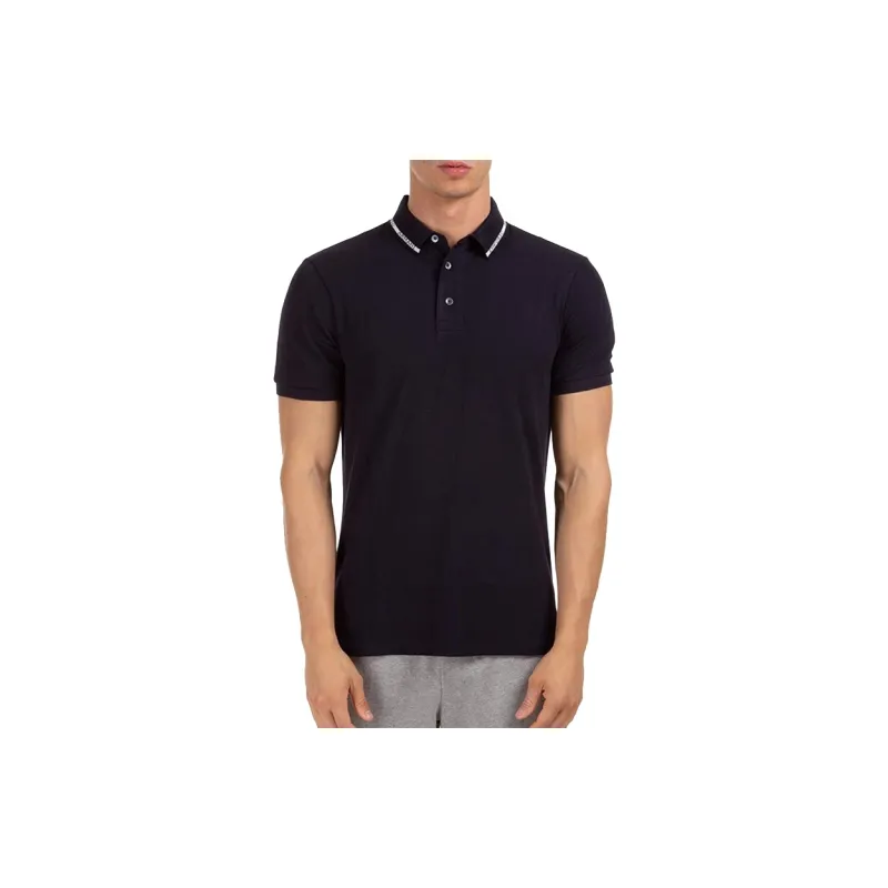 EMPORIO ARMANI Polo Shirts Men Navy-2