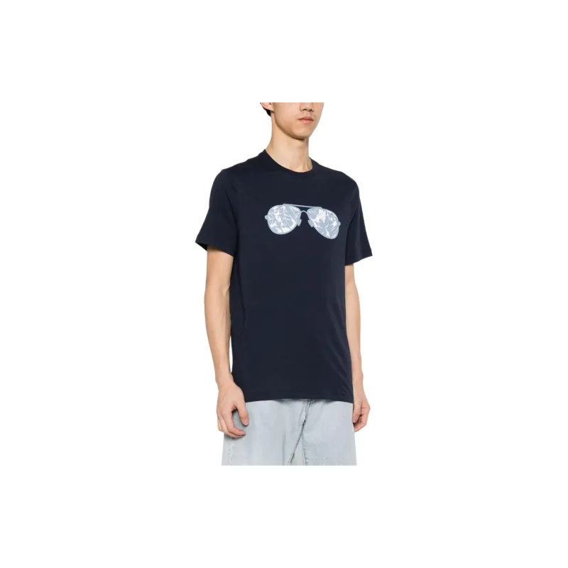 MICHAEL KORS Palm Aviator Cotton T-shirt-3