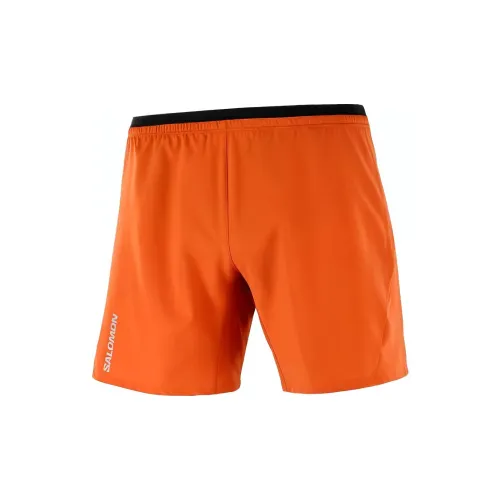 SALOMON Cross Casual Shorts Men Burnt Ochre