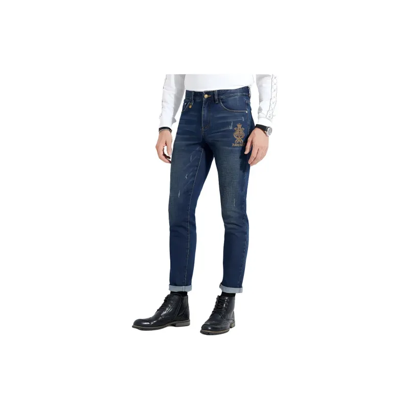 Raidy Boer Jeans Men Blue-4