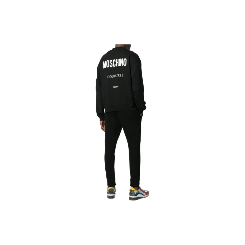 MOSCHINO Jackets Coats Men's Black-1