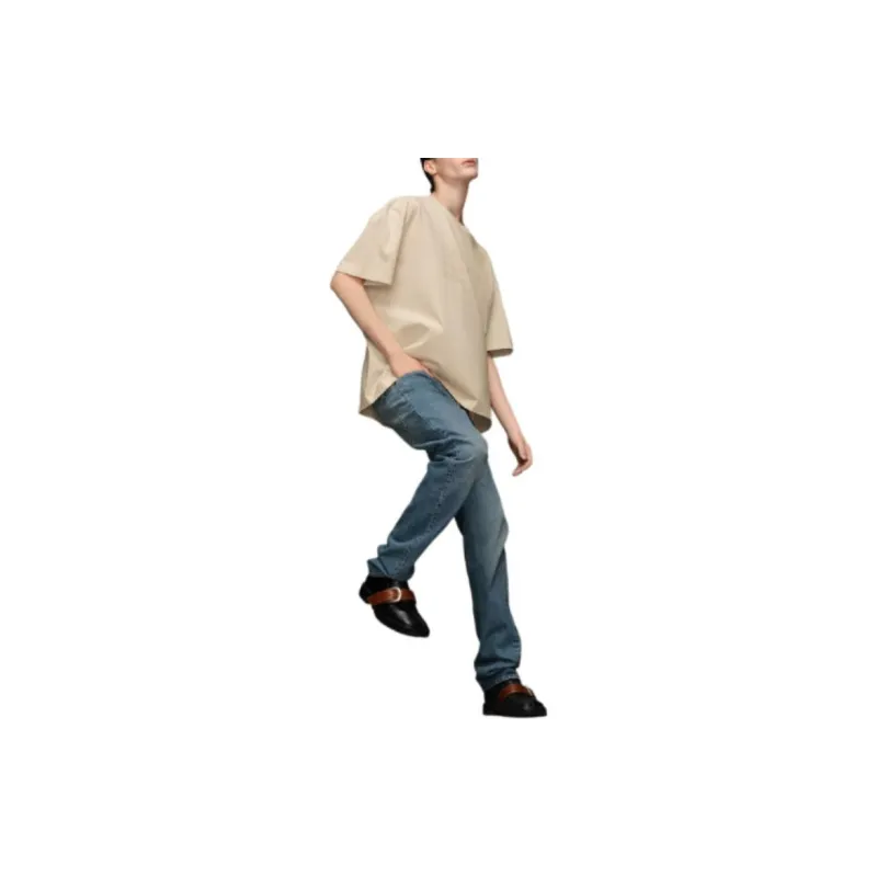 Maison Margiela Logo Embroidered T Shirt-3