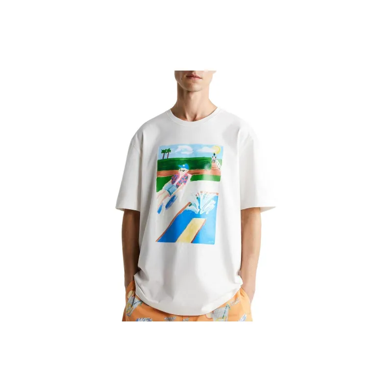 ZARA T Shirts Men White-3