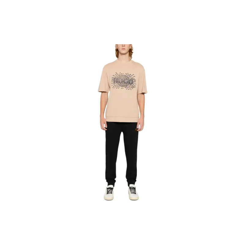 HUGO BOSS SS24 T Shirt Men's Light Brown-1