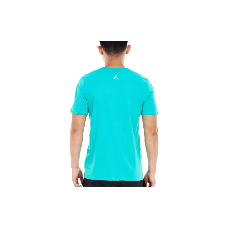 Jordan T Shirts Men Sky Blue-3