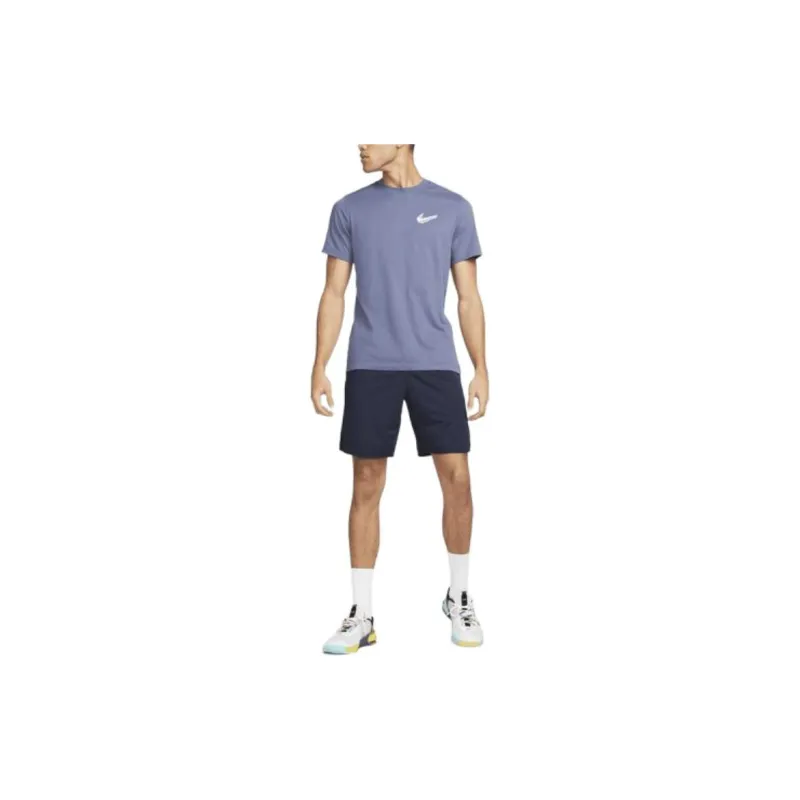 Nike Dri-FIT T-Shirt Men's Blue Purple-2