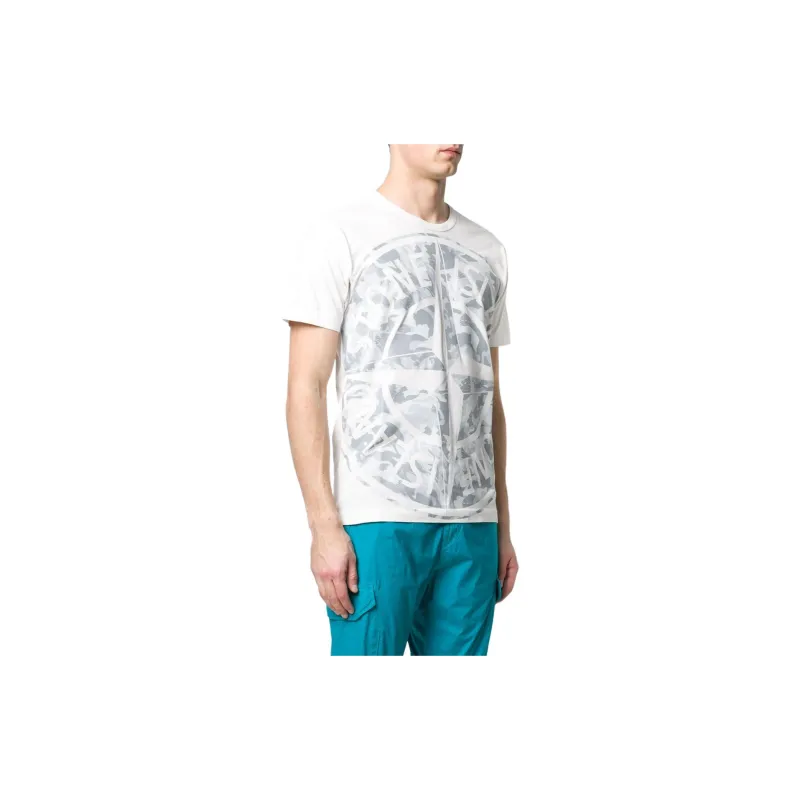 STONE ISLAND T Shirt Men's White-1
