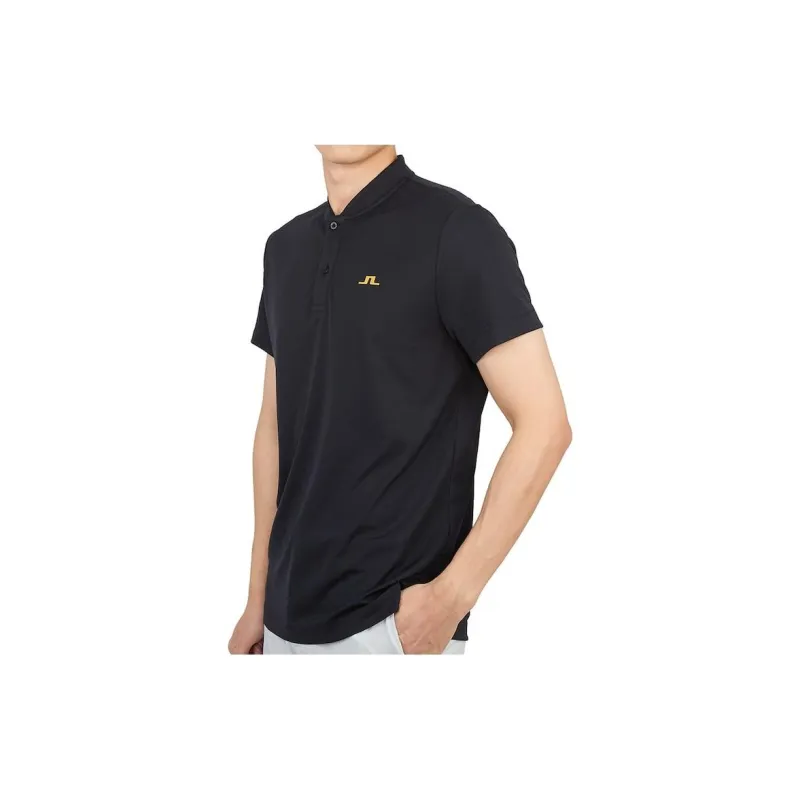 J.Lindeberg T Shirt Men's Black-4