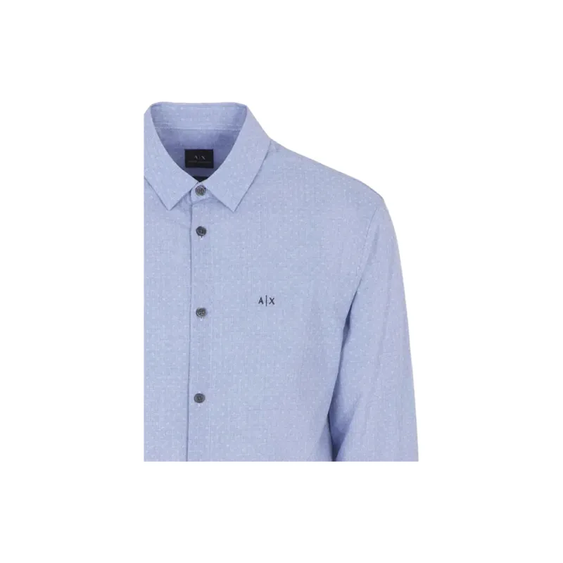 ARMANI EXCHANGE Shirt Men's Blue-6