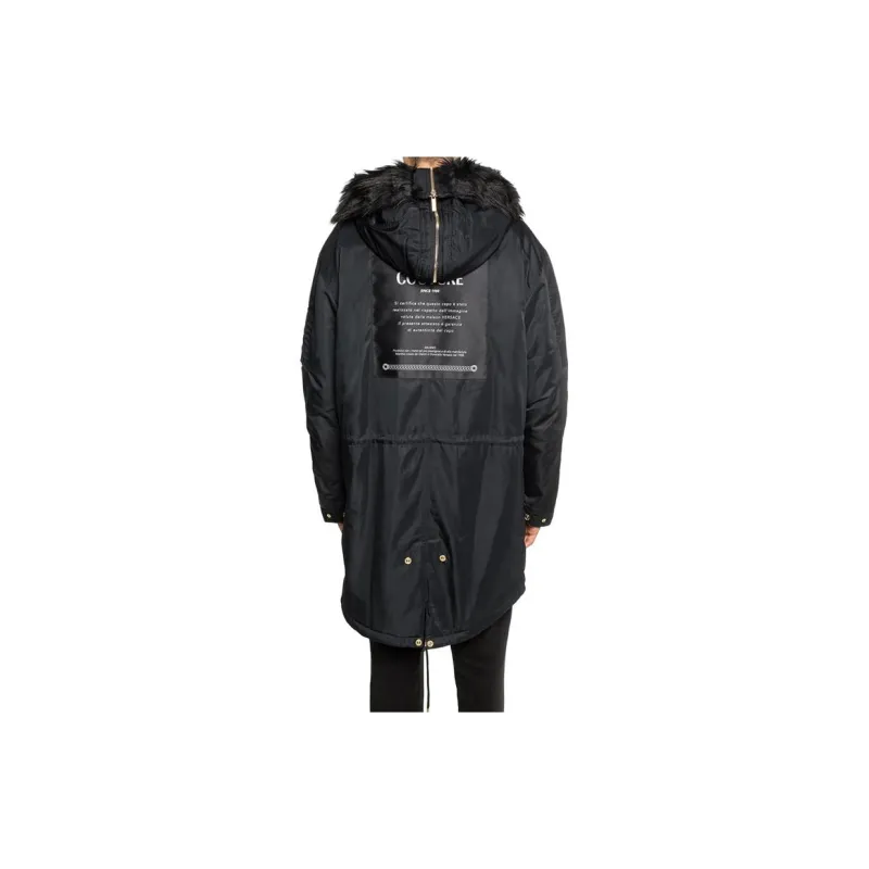 VERSACE JEANS COUTURE Coats Men Black-3