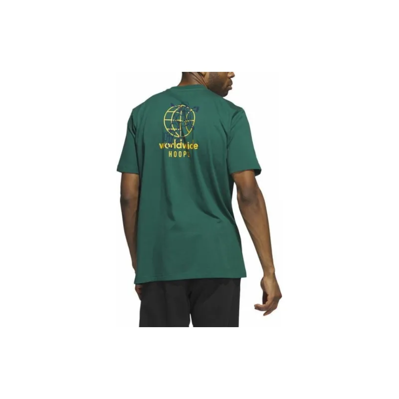 Adidas T Shirt Men's Forest Green-2