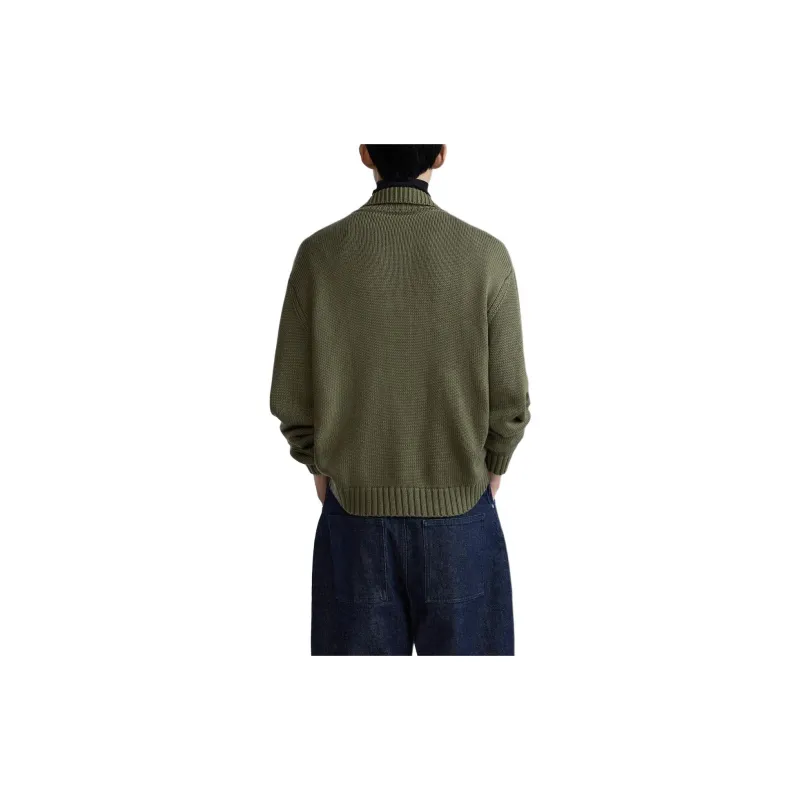 ZARA Year Of The Dragon Limited Series Sweaters Men Khaki-3