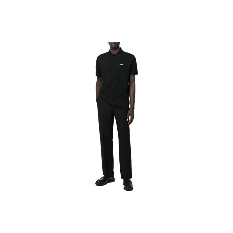 HUGO BOSS Lapel Short Sleeved Polo Shirt Men's-2