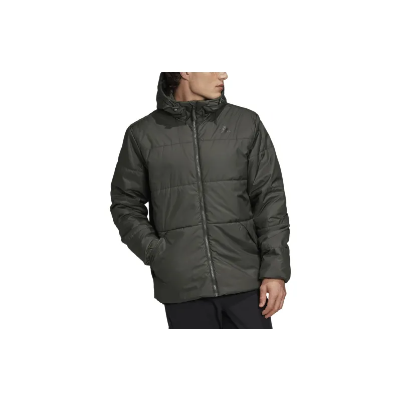 Adidas Puffer Jackets Men Dark Green-2