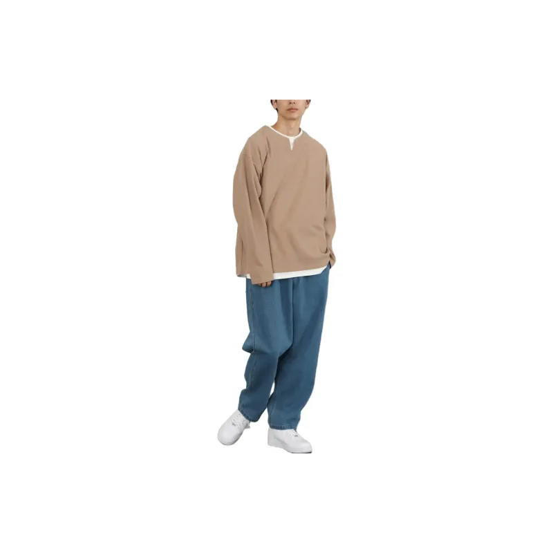 Beams T Shirts Men Ecru-2