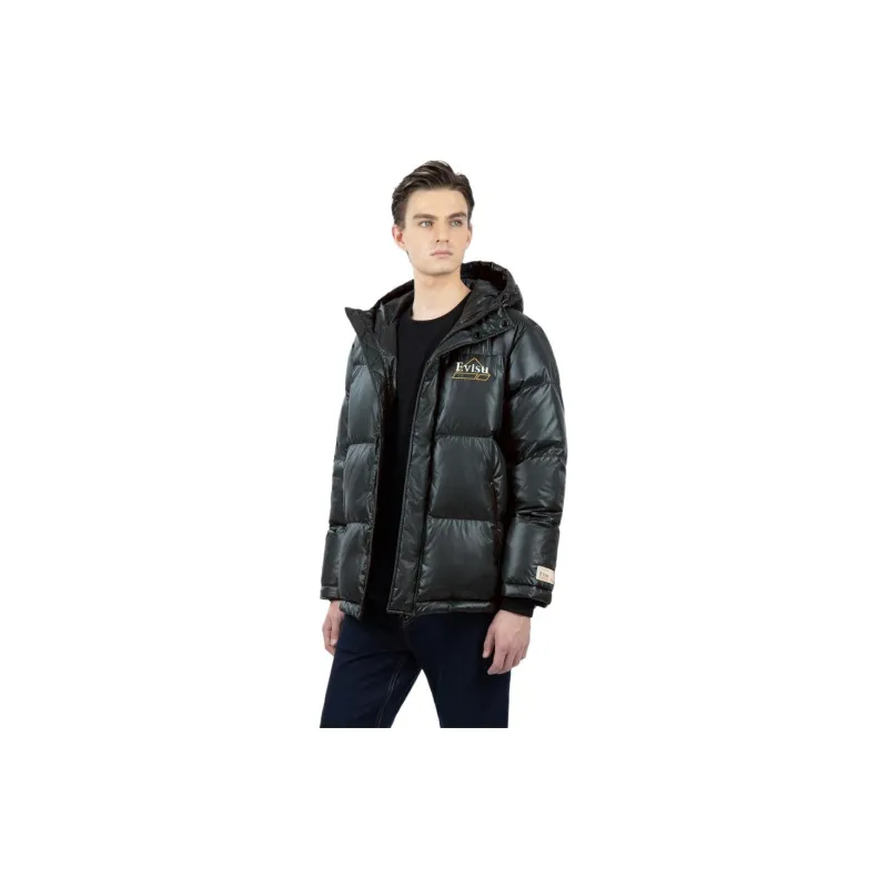 EVISU FW22 Down Jacket Men's Black-2