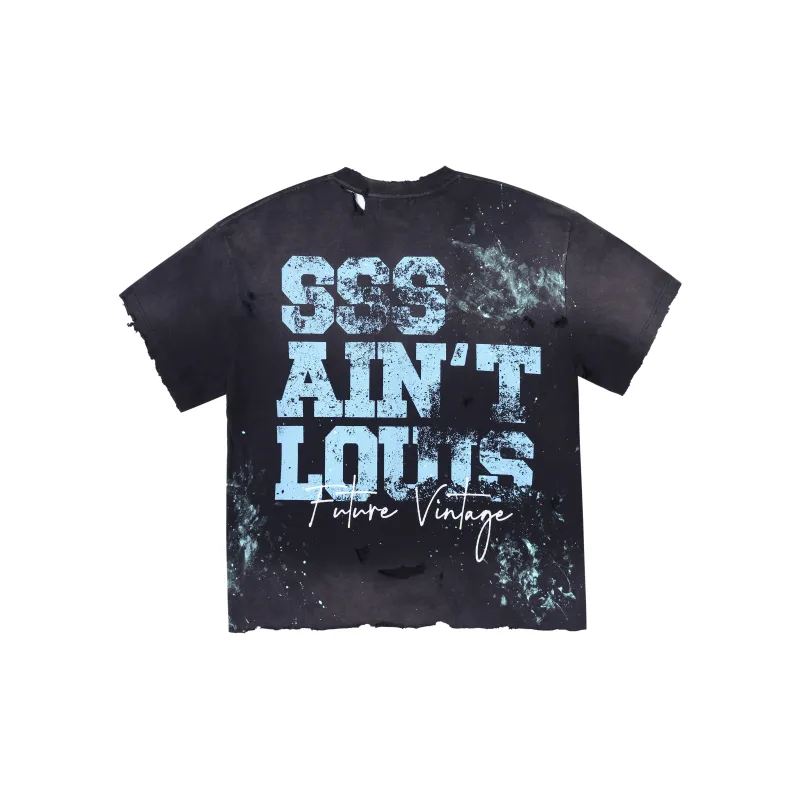 SSSAINT LOUIS T Shirt Unisex Black-3