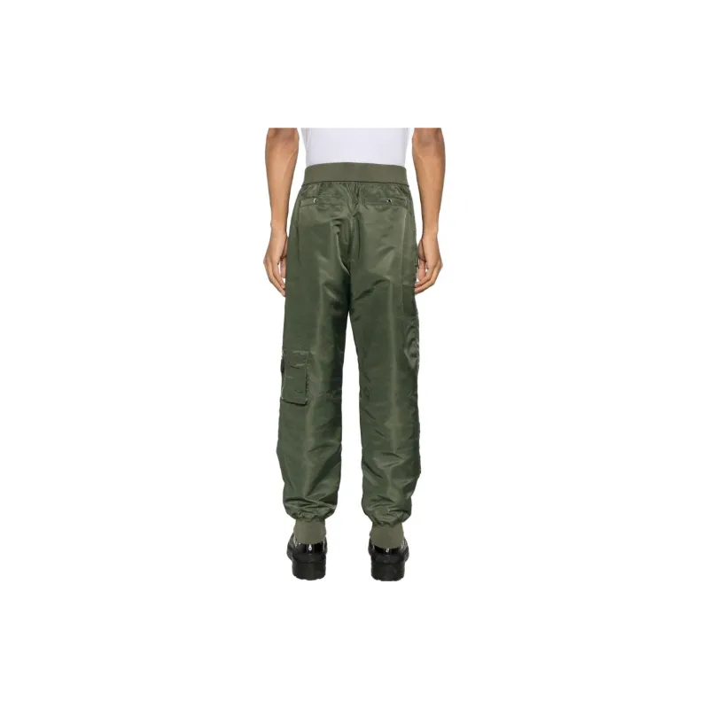 Alexander McQueen Straight Leg Elasticated Ankle Pants-2