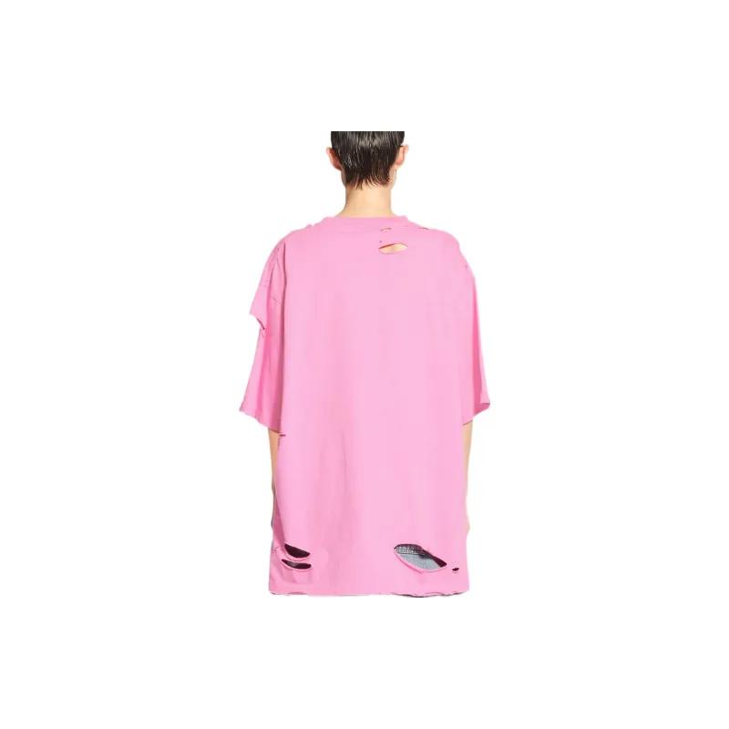 Balenciaga FW22 T-Shirt Unisex Pink-7